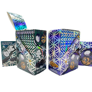 High quality custom printed paper boxes cookie and cream one up mushroom chocolate bar edible packaging paper boxes
