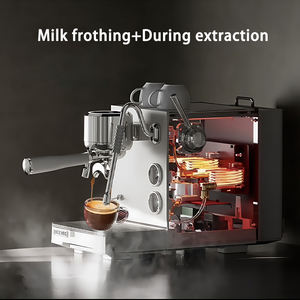 <span class=keywords><strong>เครื่อง</strong></span><span class=keywords><strong>ชง</strong></span><span class=keywords><strong>กาแฟ</strong></span>เอสเพรสโซ่ไฟฟ้า 220 โวลต์ <span class=keywords><strong>พร้อม</strong></span>เครื่องบดในตัว ผลิตในอิตาลี หม้อต้มไอน้ำแบบอิตาลี 9 บาร์ <span class=keywords><strong>บด</strong></span>เมล็ดกาแฟสดใหม่ สำหรับใช้ในเชิงพาณิชย์ - Product Image 3