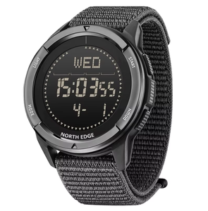 Reloj Digital Deportivo para Hombre DF ALPS, Resistente a Impactos, Superligero, con Brújula, Resistente al Agua 50M - Product Image 4