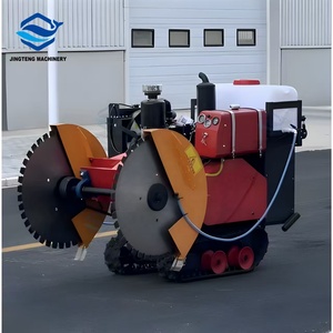 Coupe-route à chenilles 1000 mm/1200 mm pour asphalte et béton, machine de découpe de routes efficace, autopropulsée - Product Image 1
