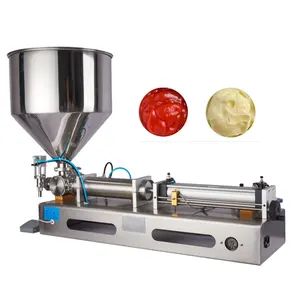 Tomato Sauce Bottled Filling Machine Hummus Yogurt Cream Filling Machine