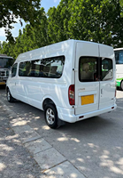 Mini Transport de passagers de luxe 15 places Diesel 2.5L Déplacement Transmission manuelle à 5 vitesses Bus d'occasion à vendre
