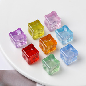 Acrylic Simulated Ice <b>Cubes</b> Middle Size Rectangle DIY Jewelry Accessories Art Collectible - Product Image 3