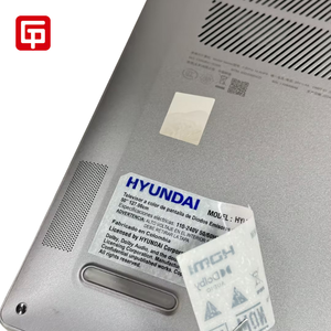 Stampa Logo personalizzata 0.25mm PVC elettronica etichetta del prodotto di consumo durevole adesivo di alta qualità per elettronica e <span class=keywords><strong>gadget</strong></span> - Product Image 1