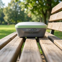 Station mobile GNSS RTK K600 Pro, 1980 canaux, conception double fréquence, récepteur GPS haute précision pour travaux de topographie professionnels