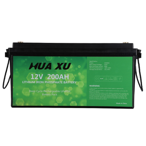 华旭12V 100Ah 200Ah 300Ah电池组lifepo4 200ah 12v带太阳能系统房车电动车踏板车摩托车船bms - Product Image 1