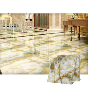 Azulejos de porcelana de aspecto de mármol y Jade para sala de estar, 60x60 - Product Image 1