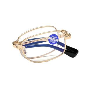<span class=keywords><strong>Gafas</strong></span> de lectura bifocales <span class=keywords><strong>plegables</strong></span>, lentes de lectura <span class=keywords><strong>plegables</strong></span>, antirayos azules, con funda, venta al por mayor - Product Image 3