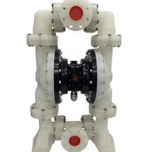 Pompes pour l'industrie chimique, pétrolière et hydraulique, pompes à membrane pneumatique en plastique PP double air Teflo KS80 - Product Image 1