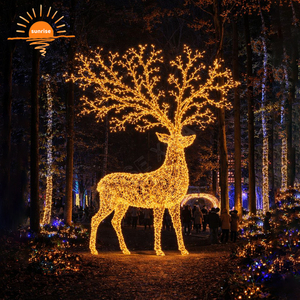 Lumière de nuit à motif de conception festivale, meilleurs éclairages de vacances, éclairage paysager pour grands centres commerciaux, lumière de motif de Noël - Product Image 2