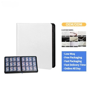 Album de collection de luxe FX Top Loader en cuir pour timbres et cartes, le meilleur album de collection avec 10 feuilles et 20 pages - Product Image 2