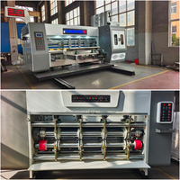 Machine d'impression, de rainurage et de découpe entièrement automatique pour cartons 3 couleurs – Imprimante automatique pour carton ondulé