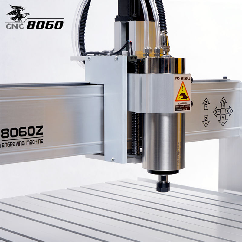 CNC Router Milling Machine 8060Z - USB 3axis Mach3 Remote