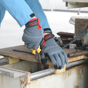 PRI Nuevo diseño Anti Vibración Guantes de trabajo de protección de trabajo ligero Guantes de jardinería para damas Guantes de mecánico de pantalla táctil - Product Image 6
