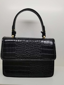 Borsa con Stampa Coccodrillo per Donne, Borsa a Forma di Raviolo, Borsa a Mano per Donna - Product Image 3