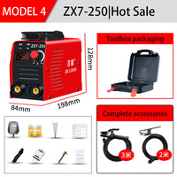 Ensemble d'outils électriques 220V, mini soudeuse portable MIG/MMA/TIG/Arc, onduleur Igbt 250A, Esab Ac Dc, fil de cuivre, machine à souder électrique