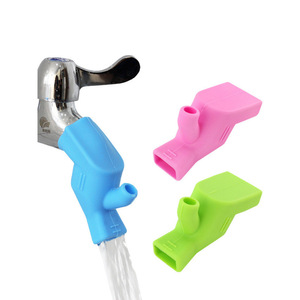 Adaptateur d'extension de robinet, canal de guidage d'eau en TPR pour le rinçage de la bouche et le brossage des dents, utilisation en voyage pour enfants - Product Image 1