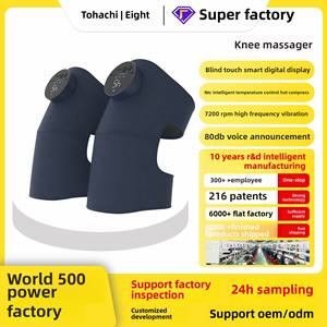 Masajeador de rodilla de calefacción eléctrica para el hogar personalizado con rodillera de vibración de control de temperatura inteligente - Product Image 6