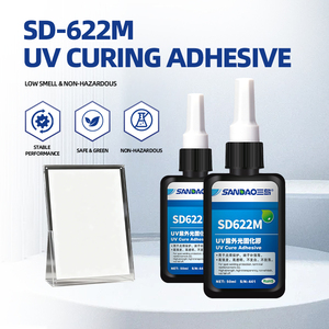 Adhesivo tixotrópico de curado UV, buena resistencia a la intemperie, pegamento UV transparente para cables flexibles, refuerzo y sellado de piezas electrónicas - Product Image 3