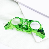 Coques de garniture décoratives chromées à double sens pour PS5 Edge Controller Galvanoplastie Trim Case Game Accessories