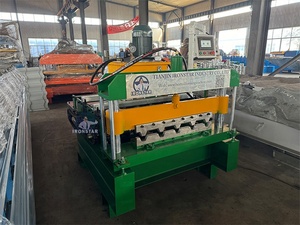 Máquina Automática para Formar Rollos <span class=keywords><strong>de</strong></span> Tejas Metálicas IBR para Sudáfrica, Zambia, Zimbabue, Kenia, <span class=keywords><strong>Nigeria</strong></span>, Ghana, Perú, Ecuador - Product Image 4