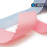OKAY Rubans personnalisés 100% polyester pour filles, double face, extra épais, extra résistants, haute ténacité, 22mm, 1 pouce, 30mm, 38mm, 2 pouces, 63mm, 3 rubans