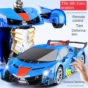 Coches de Juguete Transformables de Carreras con Control Remoto por Sensor de Gestos, Recargables, para Niños (Resina, Uso en Interiores) - Product Image 3