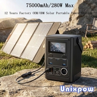 Batterie Externe Portable Grande Capacité 150W-6000W pour Alimentation Mobile Extérieure, Camping et Utilisation en Extérieur