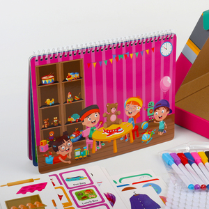 Tùy chỉnh giáo dục cảm giác bận rộn in ấn cuốn sách - Product Image 3