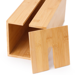 Porte-<span class=keywords><strong>papier</strong></span> hygiénique en bambou pour salle de bain Conteneurs de stockage debout Porte-rouleau Boîte de <span class=keywords><strong>rangement</strong></span> pour <span class=keywords><strong>papier</strong></span> de soie Grande capacité - Product Image 3