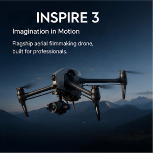 Dron DJI Inspire 3 con GPS RTK de 28 min de autonomía, 1 TB de almacenamiento, montura DL, transmisión 8K Cinema Full-frame DNG ProRes para cine - Product Image 1