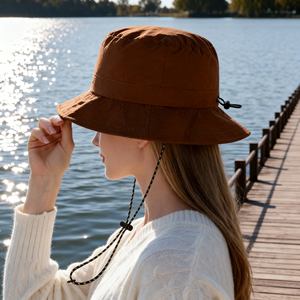 Sombrero de Pesca con Logotipo Personalizado para Trabajadores de Piscifactorías, Especialistas en Acuicultura y Biólogos Marinos - Product Image 1