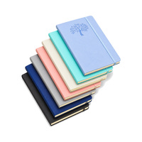 Carnet à couverture rigide en cuir, reliure cousue, bande élastique, carnet à couverture rigide, logo personnalisé, fournisseur en gros