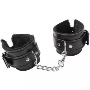 La meilleure vente de jouets sexuels érotiques pour femme réglable en cuir PU peluche cheville manchette contraintes <span class=keywords><strong>Bondage</strong></span> - Product Image 2