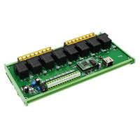 Module de relais industriel 8 canaux 30A 8 DI/8 DO |   Module Hongfa Cloud/APP Control à montage sur rail DIN 12-24V DC Ethernet/RS485