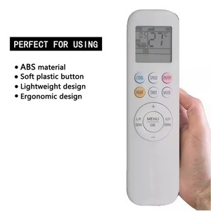 Nouvelle télécommande en plastique à code fixe YKR-T/011E, 4 boutons, domotique, AUX, AC, LED, Smart TV, batterie rechargeable, 8 mètres - Product Image 3