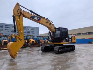 Pelleteuse hydraulique sur chenilles Caterpillar 320D d'occasion 20 tonnes avec pompe à engrenages et composants de base - Product Image 4