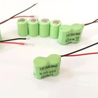 Paket Baterai Ni-MH 24V 1/3AAA 80mAh 2/3 String Isi Ulang 3G 0Wh Buatan Cina untuk Mainan Elektrik