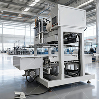 Machine de recyclage de panneaux photovoltaïques reconditionnée pour le retrait des cadres et du verre des panneaux solaires avec traitement du plastique