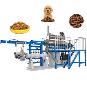 Línea de Producción de Alimento para Perros de Doble Tornillo 100-500kg/h - Product Image 1