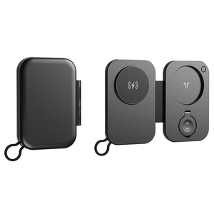 Chargeur sans fil magnétique 3 en 1, 15W, station de charge rapide pliable pour iPhone, Apple Watch, AirPods, voyage - Product Image 1