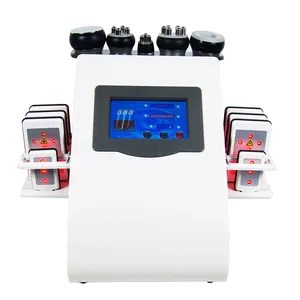 Máquina de estiramiento de la piel facial y corporal 6 en 1, equipo profesional de esteticista, 40K, 1, 2, 1, 30