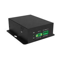 Passerelle de gestion de cockpit à montage sur rail DIN LoRa/4G LTE/GPS/WIFI/RS485/RS232 isolée, entrée 9-36VDC, sous Linux Ubuntu 24.04