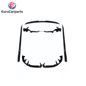 2024 + 5 série 5 S G60 mise à niveau MP Style PP Facelift Kit Kit carrosserie lèvre avant jupes latérales diffuseur arrière aile arrière pour G60 Kit carrosserie - Product Image 1