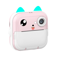 Nueva Cámara SLR de Doble Lente de Plástico Mini para Niños Q5, 1080p CMOS, Pantalla de 2.4 Pulgadas, 32GB MicroSD, Grabación con un Clic, Gran Angular de 180°