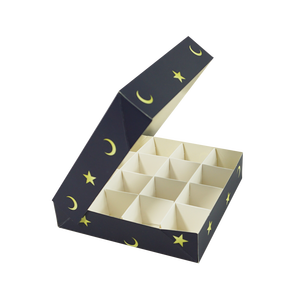 Blue Ramadan Kareem and Eid Mubarak Festival Al Adha <strong>Empty</strong> Pick and Mix Sweet Party Gift Favour <strong>Hamper</strong> <strong>Boxes</strong> with Inserts - Product Image 3