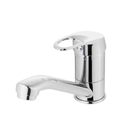 Robinet de cuisine moderne en laiton, monocommande, à poser sur comptoir, avec douchette extractible, design unique et économie d'eau