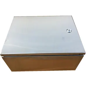 Caja electrónica de acero inoxidable para proyectos al aire libre, Saip/Saipwell SS316/SS304 IP66, a prueba de lluvia