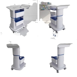 รถเข็นเสริมสวยสำหรับวางเครื่องมือในร้านทำผมและสปา - Product Image 1