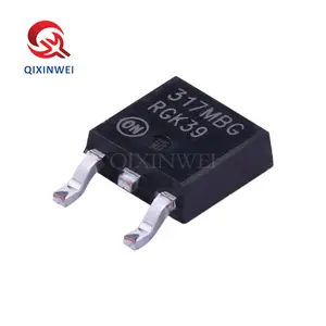 QXW sirkuit terpadu Regulators regulator tegangan LDO TO-252-2 CIP IC LM317 Regulators